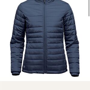 Women's Midnight Blue Puffer Jacket